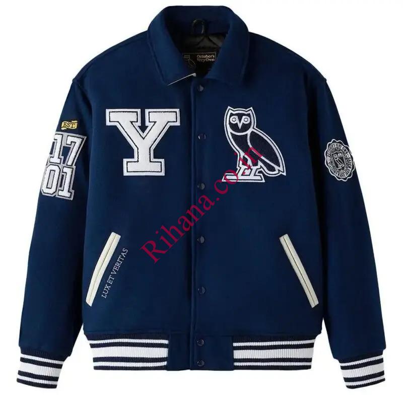 October’s Very Own Campus Yale Varsity Jacket