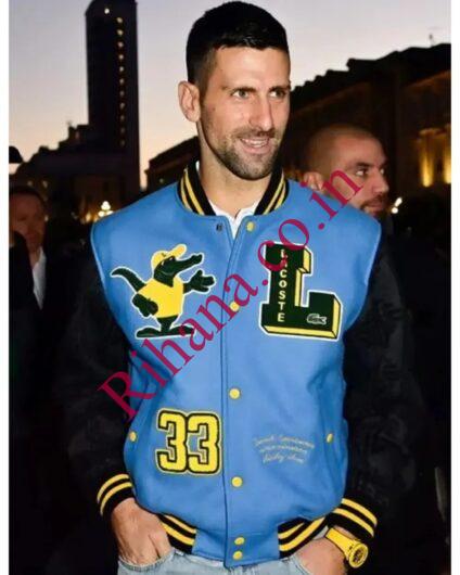 Novak Djokovic Lacoste Varsity Jacket