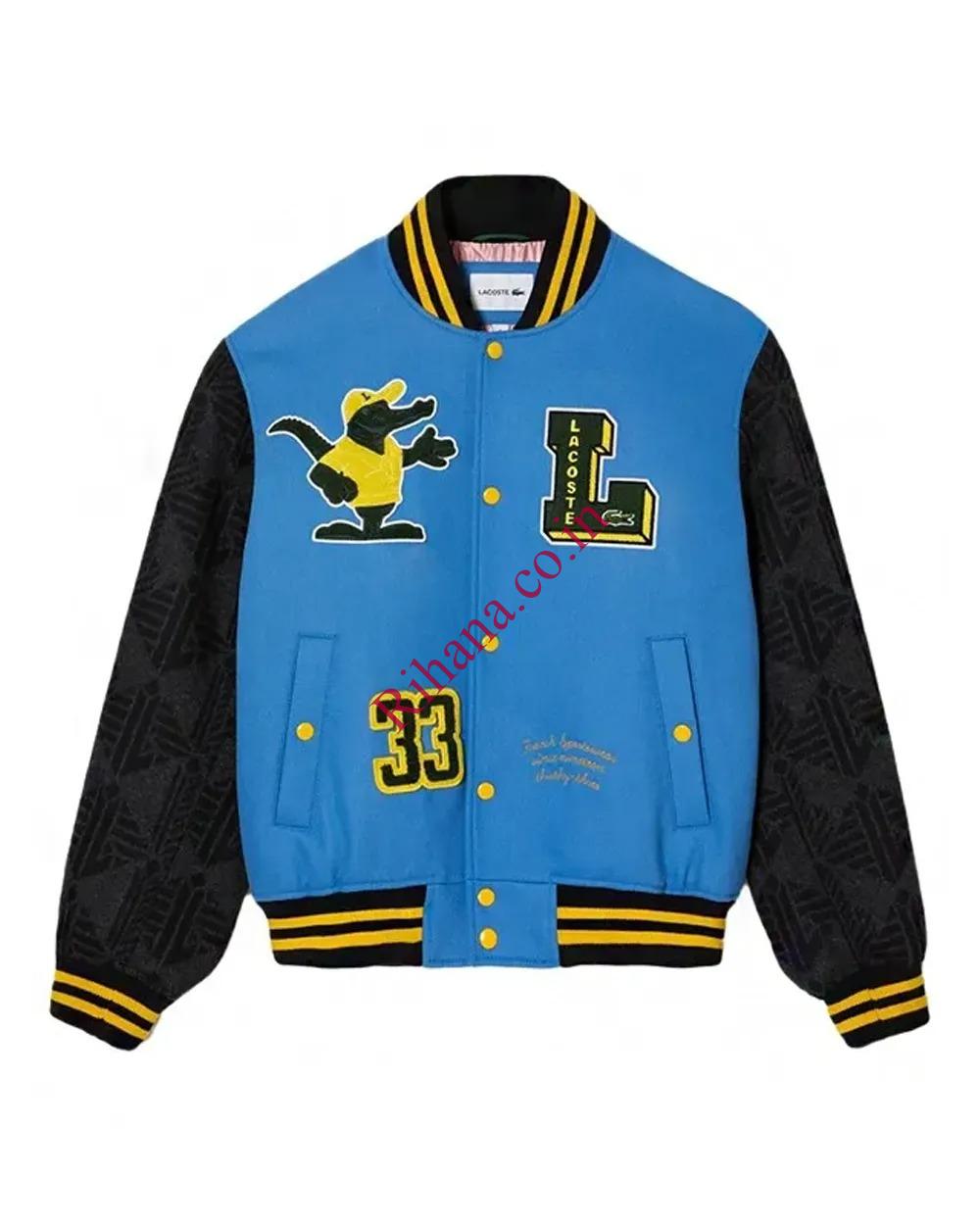 Novak Djokovic Lacoste Varsity Jacket
